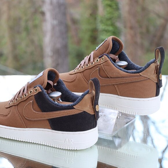 Nike Air Force 1 Low Carhartt WIP Ale Brown Men’s Size 9 AV4113-200 - Picture 15 of 16